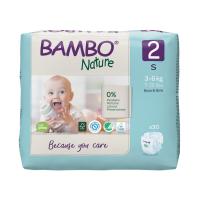 Эко-подгузники Bambo Nature 2 (3-6 кг), 30 шт купить в Липецке