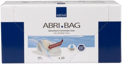 Abri-Bag Гигиенические впитывающие пакеты для туалета 51,5x39 см купить оптом в Липецке