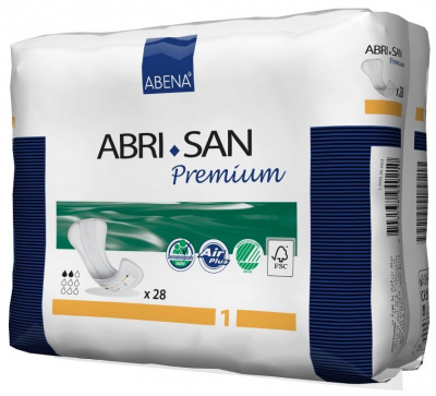 Урологические прокладки Abri-San Premium 1, 200 мл купить оптом в Липецке

